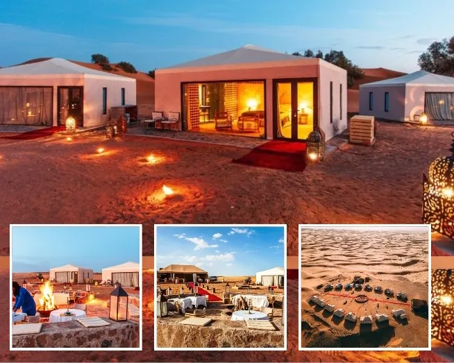 Luxury Desert Camp Dining Experince